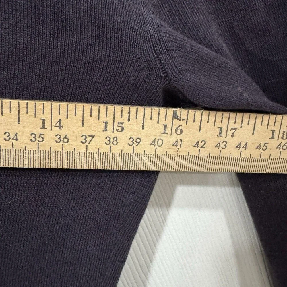 Women’s Tory‎ Burch Blue Cardigan Size Xxs 2XS Signature Buttons Logo